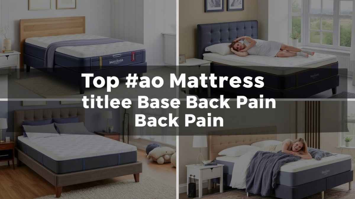 best mattress for back pain uk