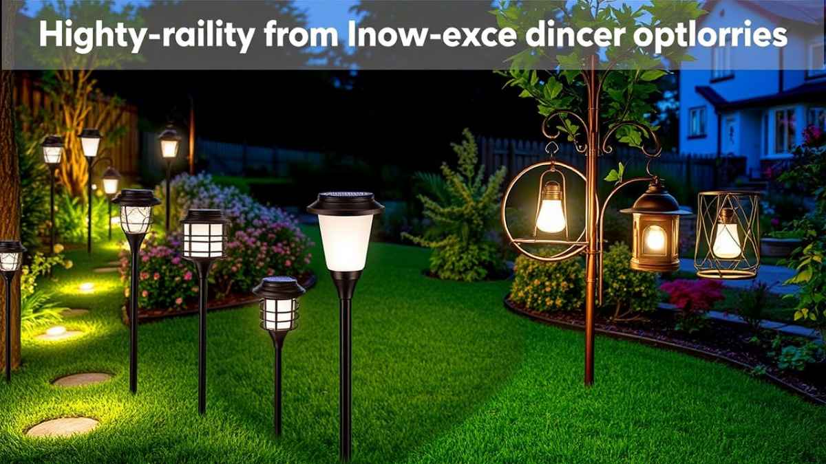 best solar powered garden lights