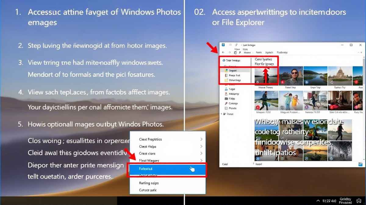 how to view favorites images on windows