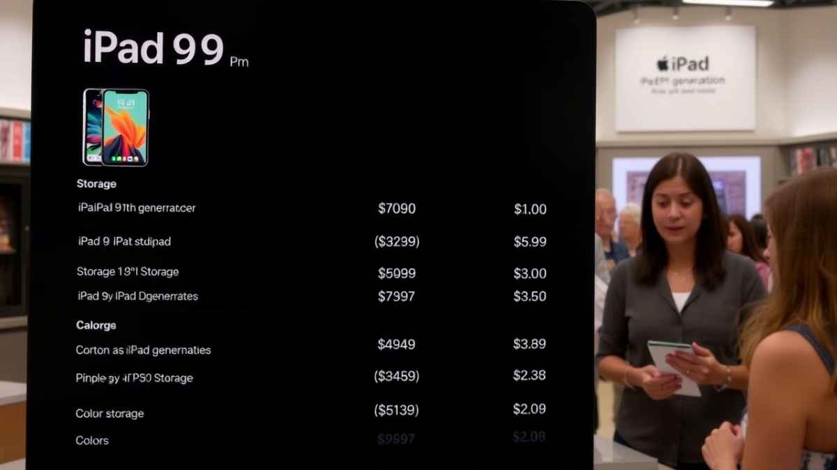 ipad 9th generation price