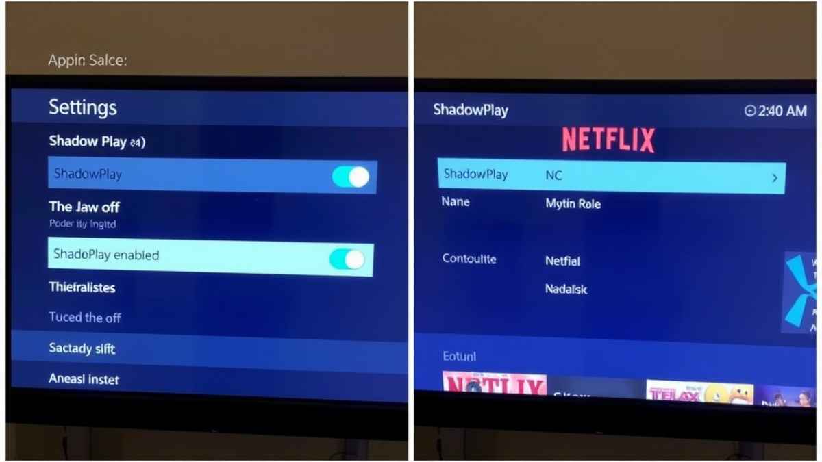 shadowplay turns off if i open netflix