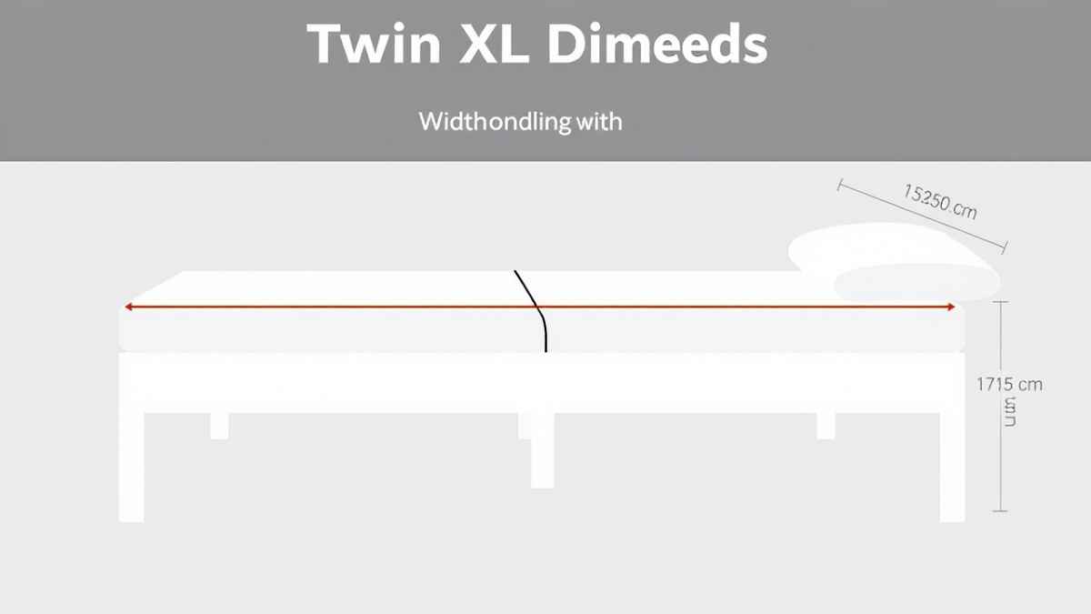 twin xl bed dimensions