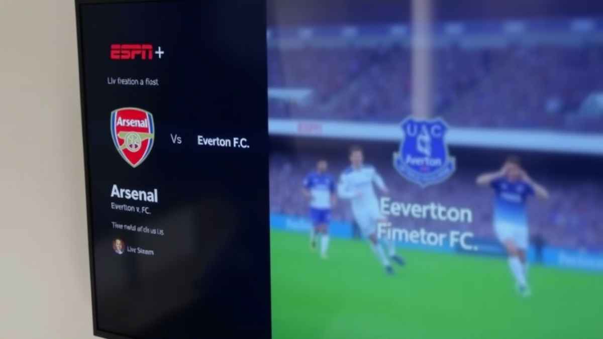 where to watch arsenal vs everton f c