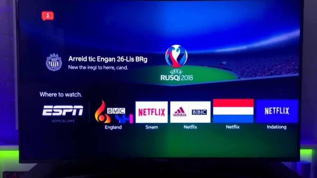 where to watch england vs netherlands