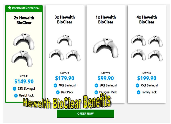 Hewelth BioClear Benefits