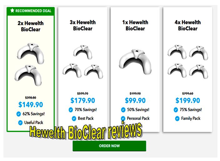 Hewelth BioClear Reviews