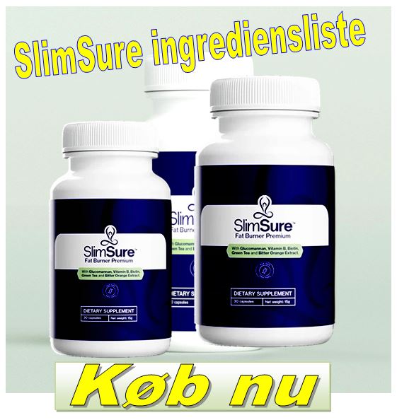 SlimSure ingrediensliste