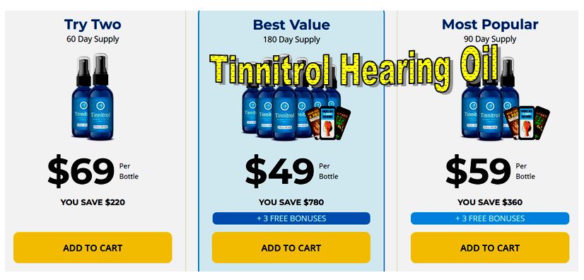 Tinnitrol Hearing Oil Tinnitrol Hearing Oil