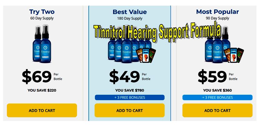 Tinnitrol Hearing Support Formula