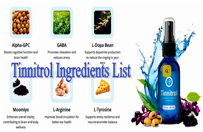 Tinnitrol Ingredients List