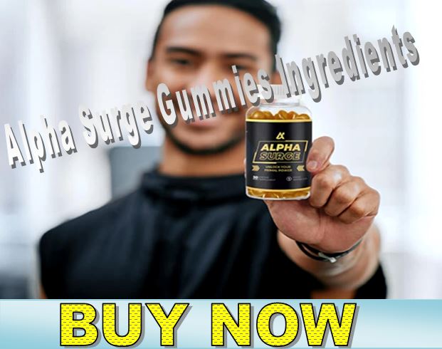 Alpha Surge Gummies Ingredients